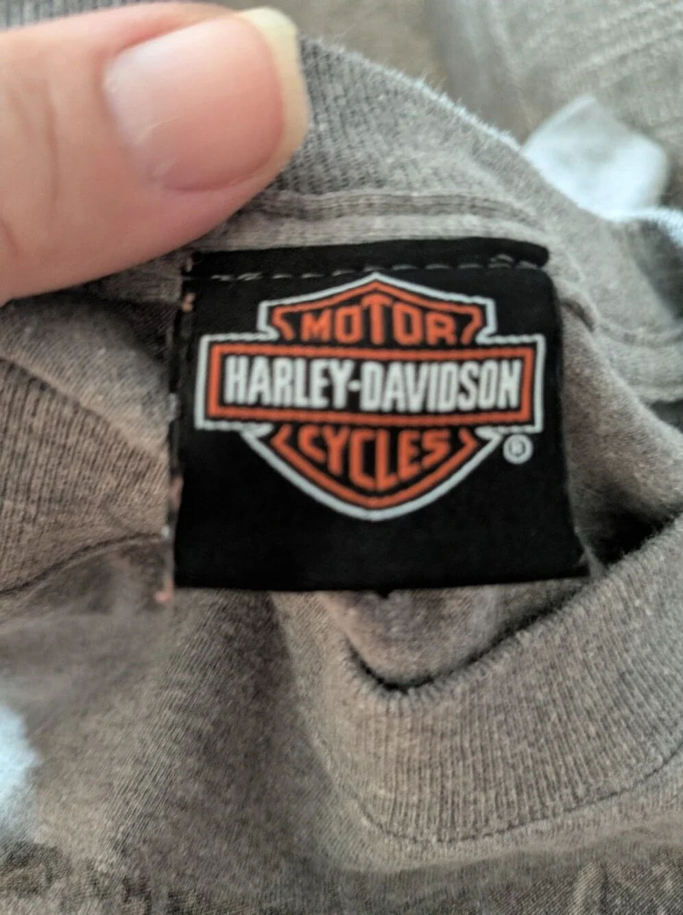 Harley-Davidson Men's Gray T-shirt Size Large Bikers Cancun Mexico